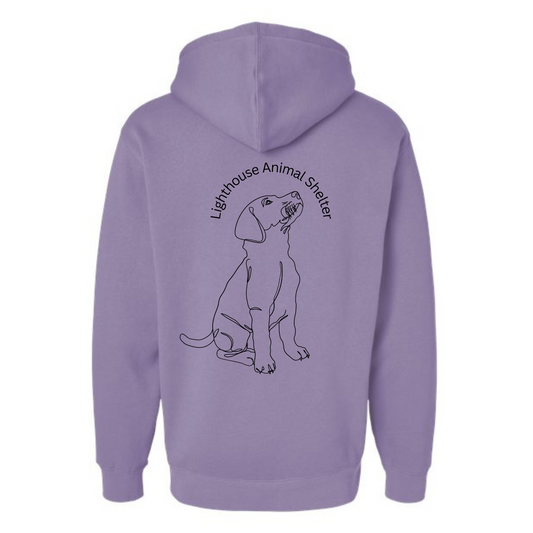 Lighthouse Pup Heavyweight Hoodie