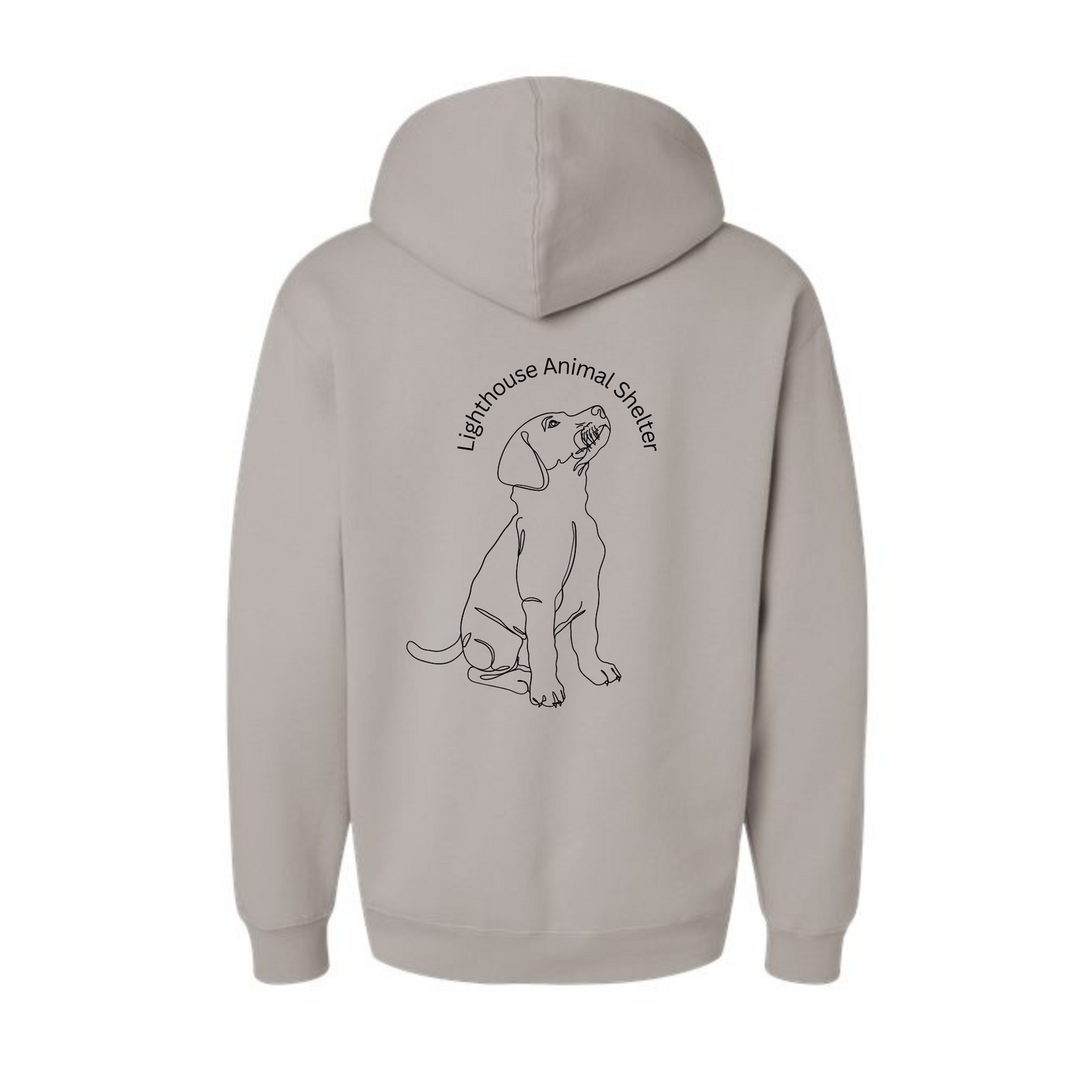 Lighthouse Pup Heavyweight Hoodie