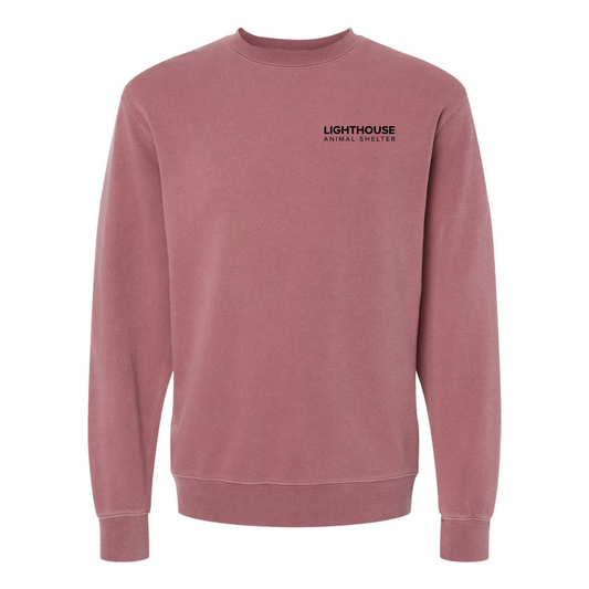 Embroidered Lighthouse Crewneck