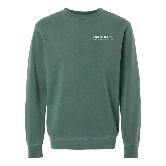 Embroidered Lighthouse Crewneck