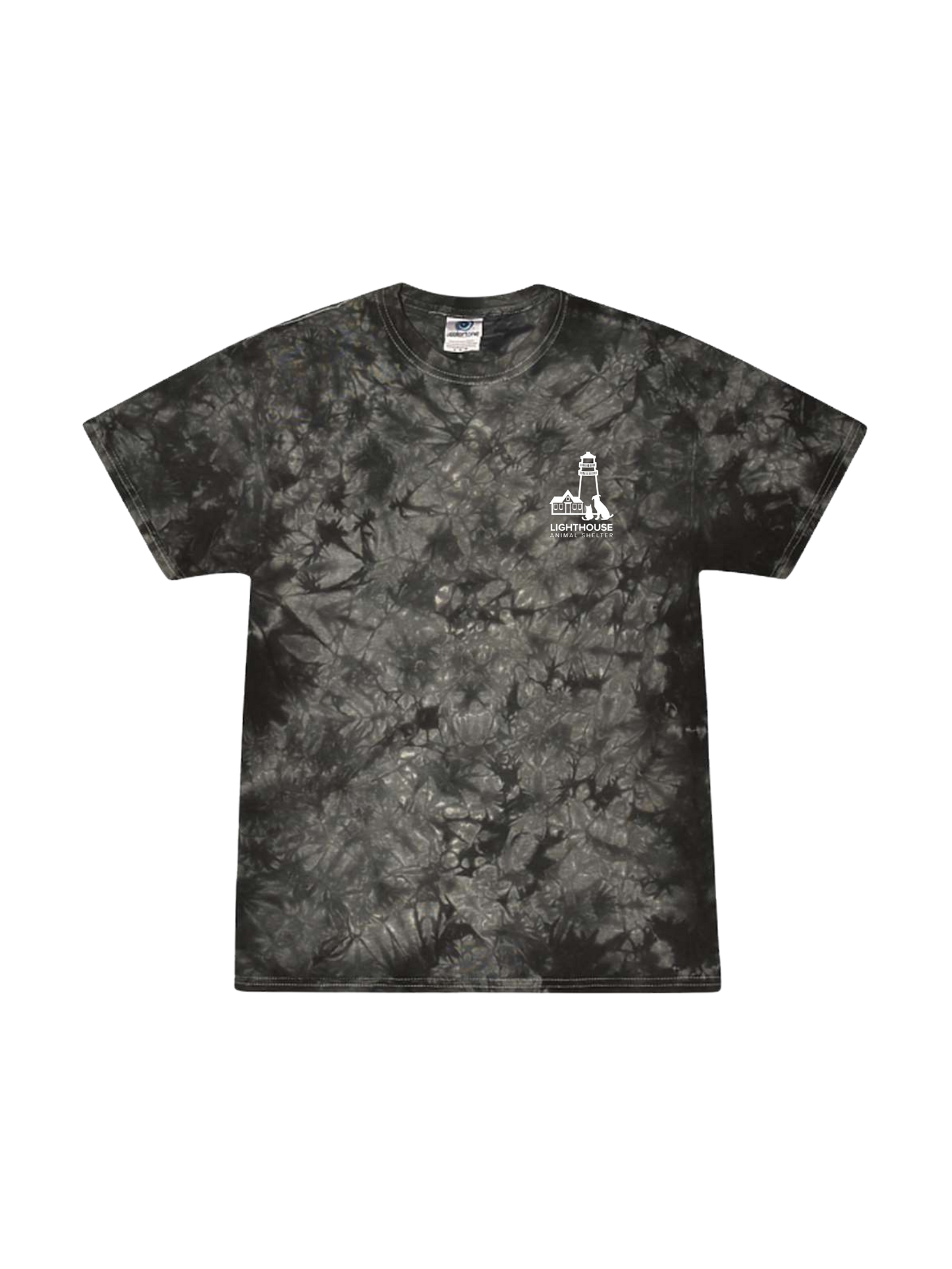 Black Tie-dye T-shirt