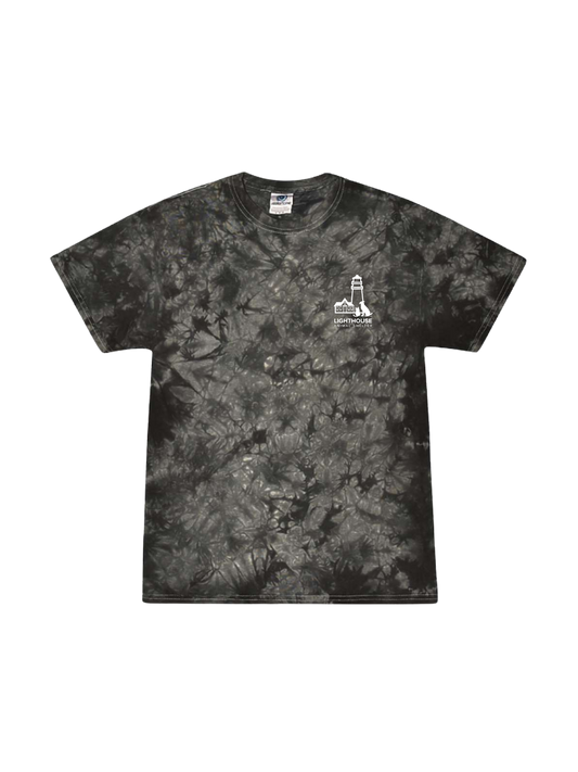 Black Tie-dye T-shirt