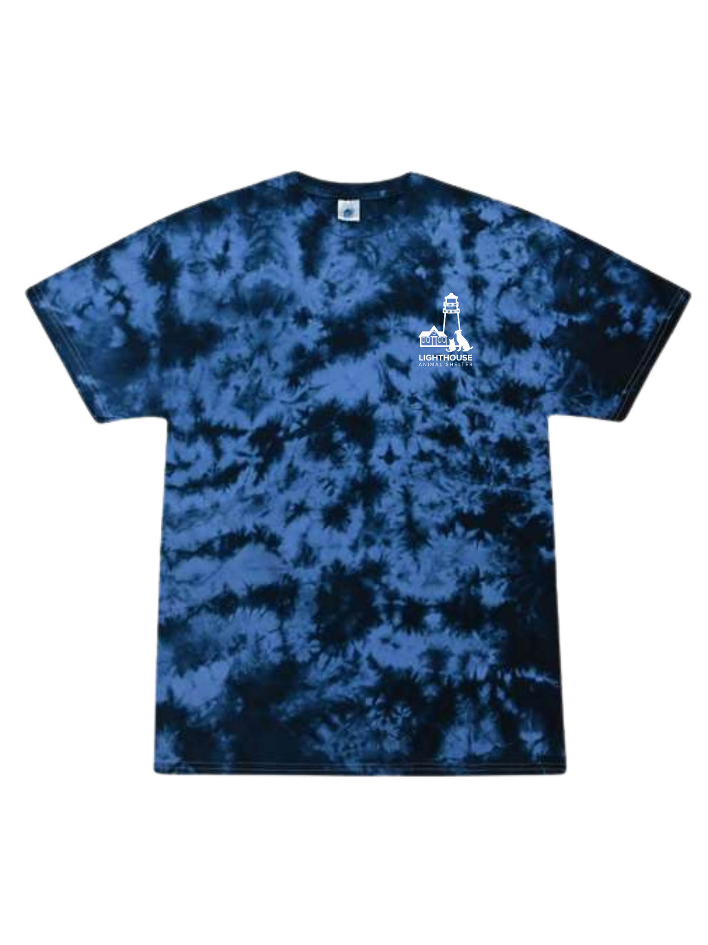 Blue Tie-dye T-shirt
