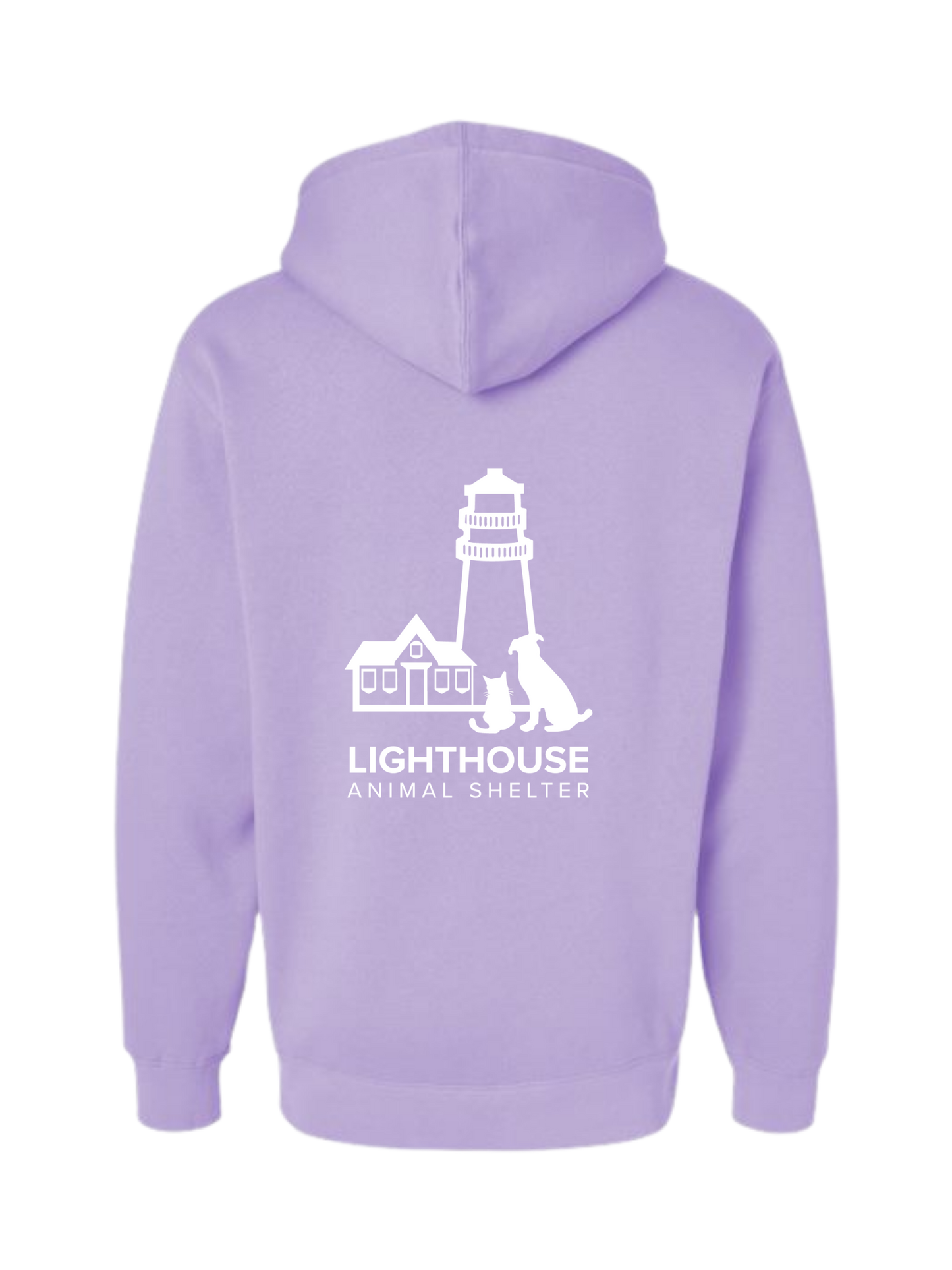 Purple Lighthouse Heavyweight Hoodie