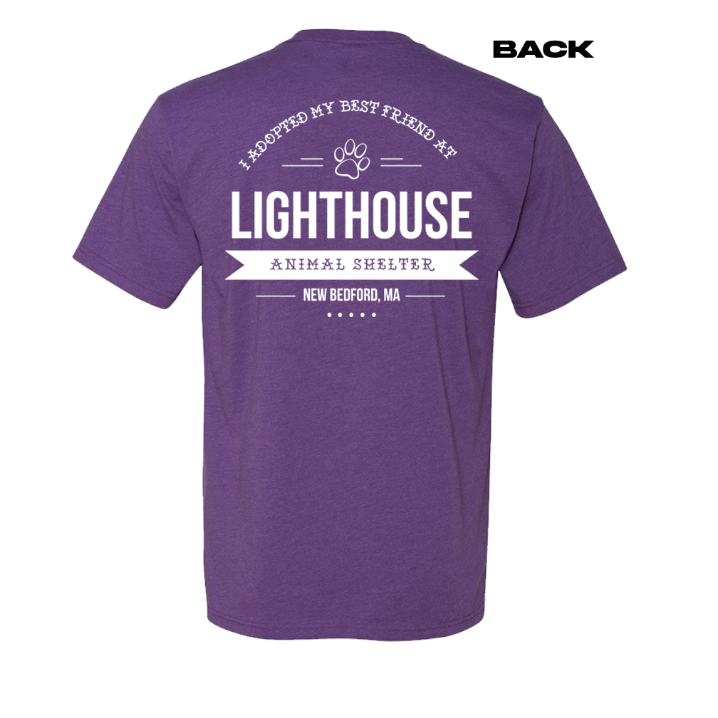 'I Adopted My Best Friend At Lighthouse' T-shirt