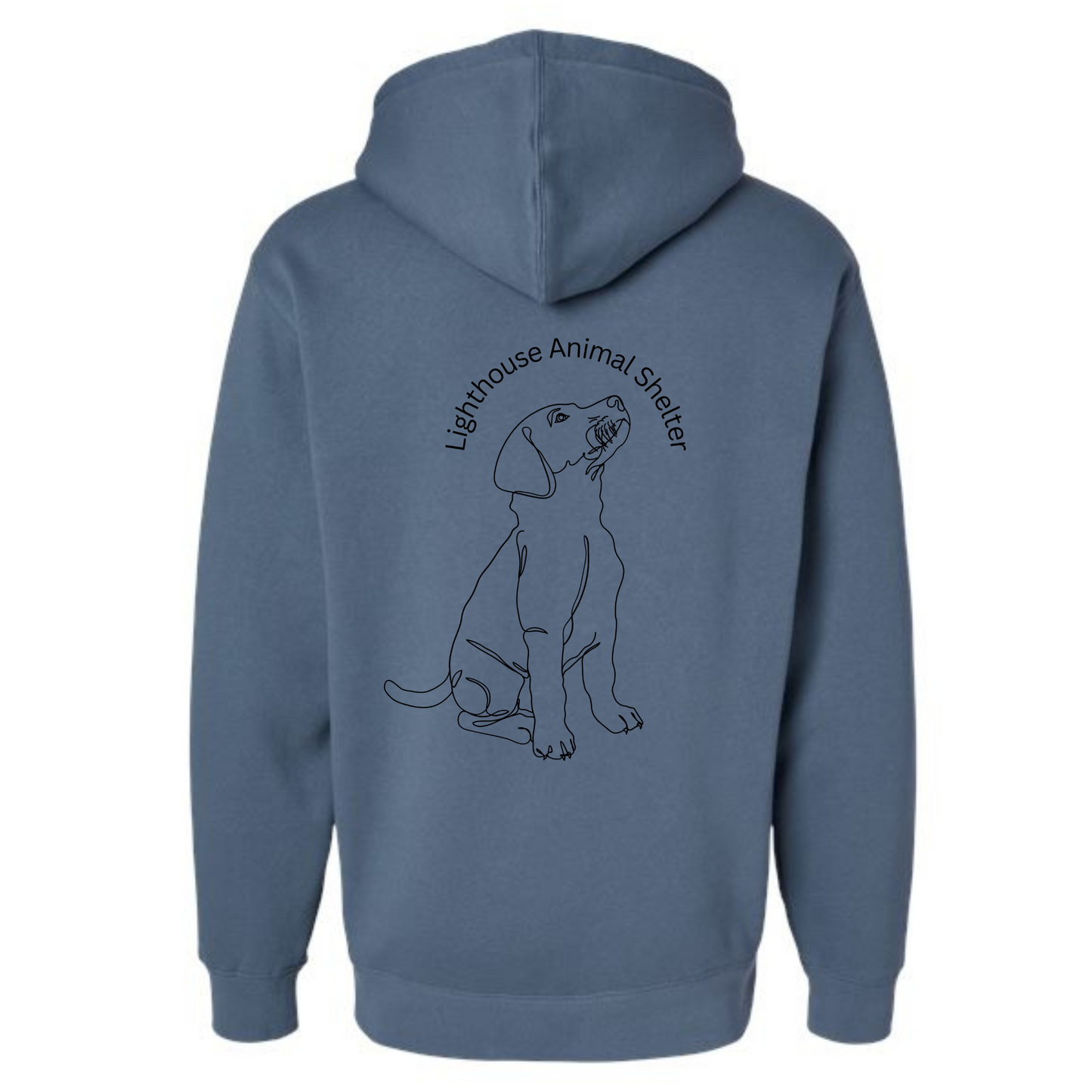 Lighthouse Pup Heavyweight Hoodie