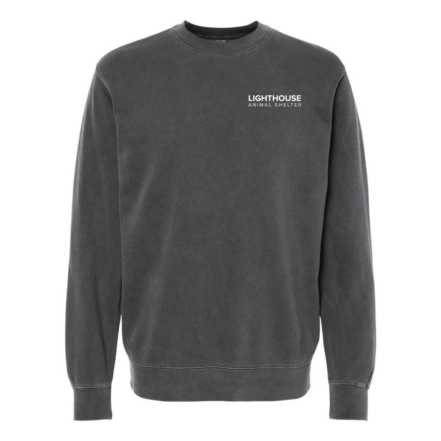 Embroidered Lighthouse Crewneck