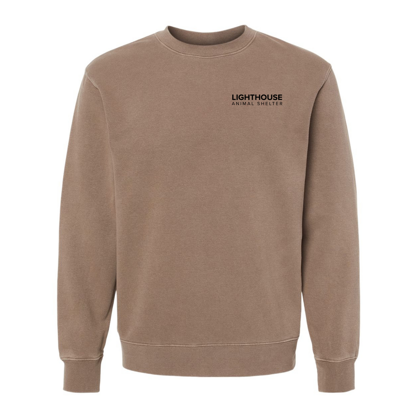Embroidered Lighthouse Crewneck