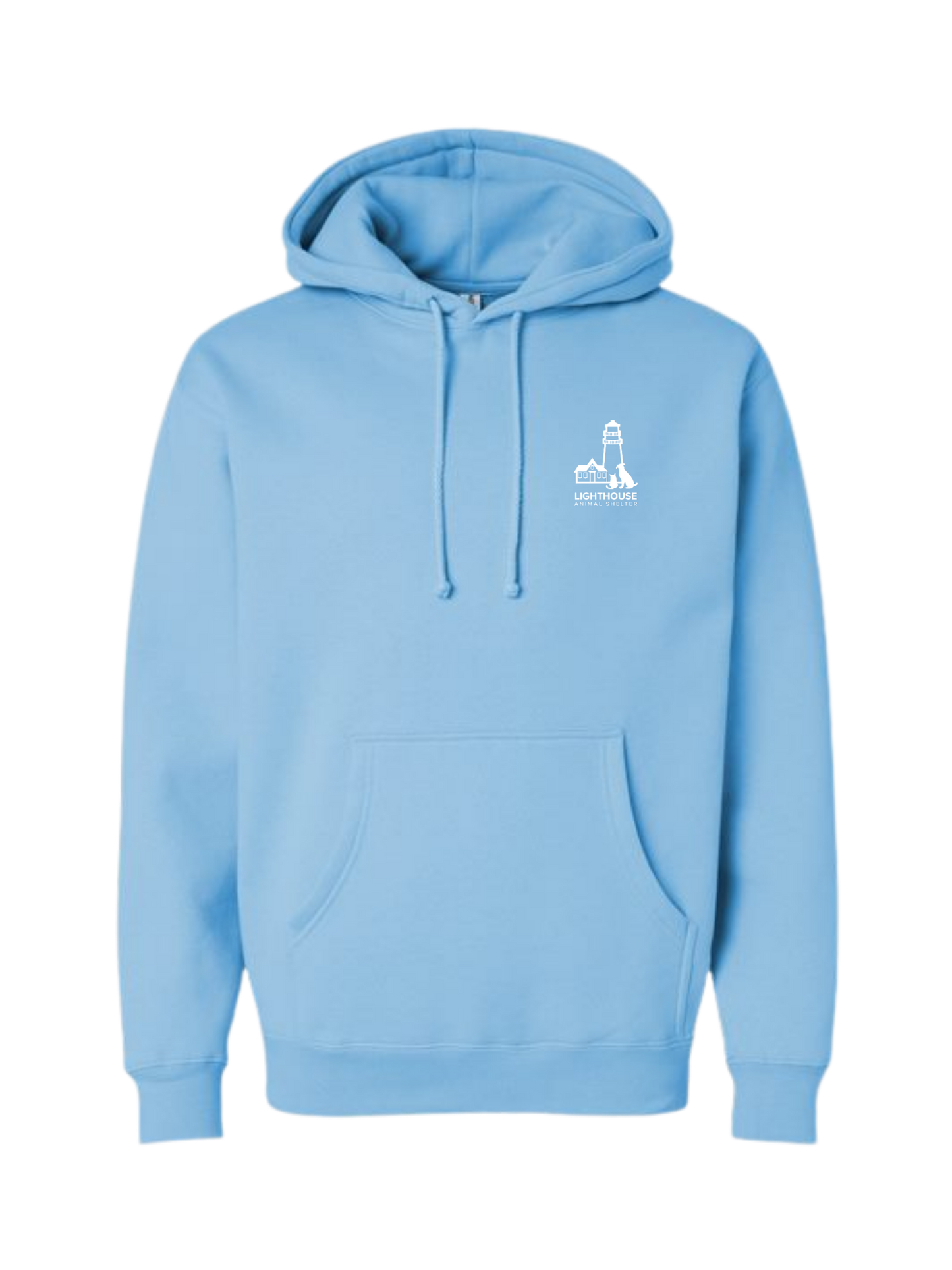 Blue Lighthouse Heavyweight Hoodie