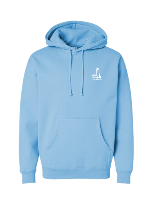 Blue Lighthouse Heavyweight Hoodie