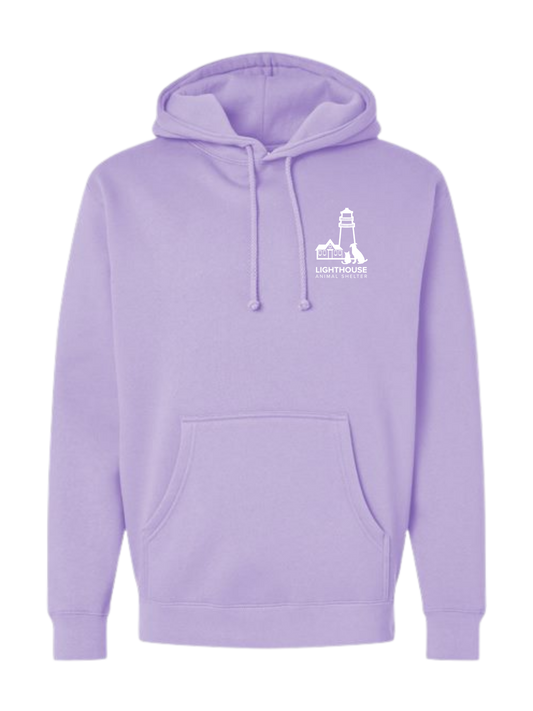 Purple Lighthouse Heavyweight Hoodie