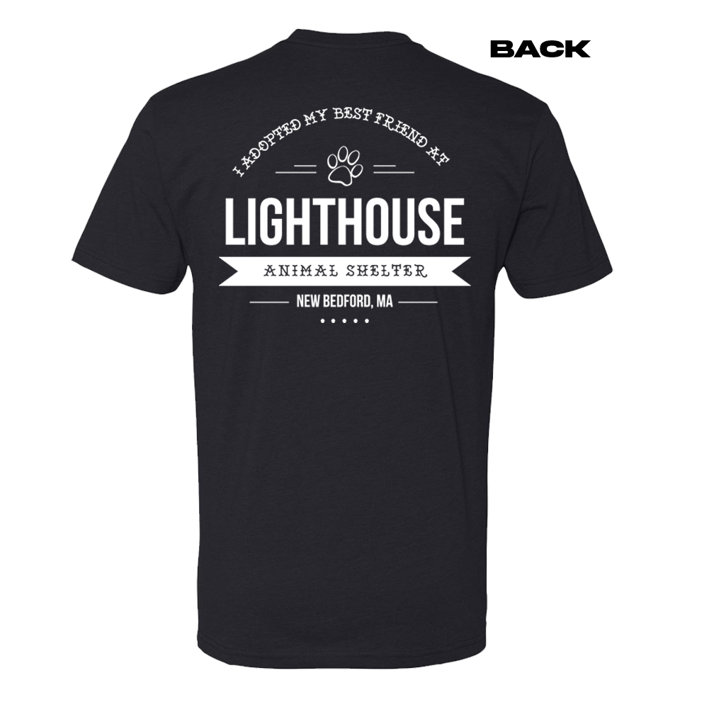 'I Adopted My Best Friend At Lighthouse' T-shirt